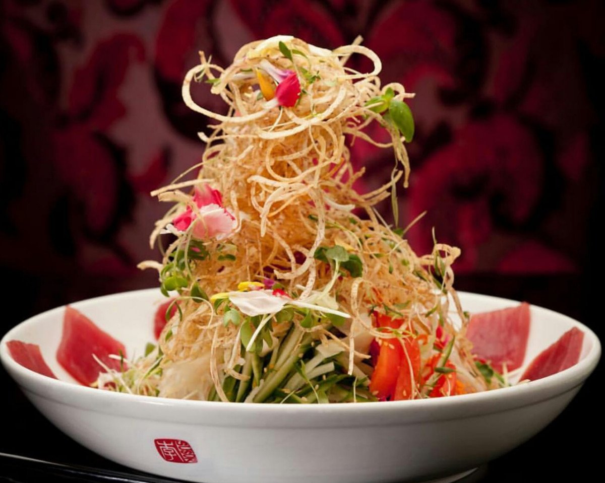 Asian noodle slaw